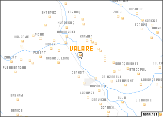 map of Valare