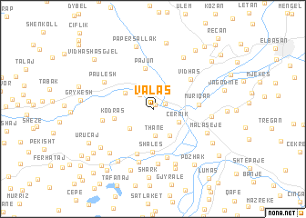 map of Valas