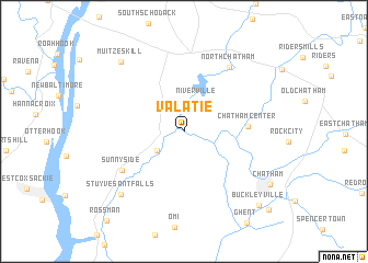 map of Valatie