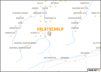 map of Valatschalp