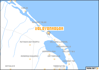 map of Valayanmadam
