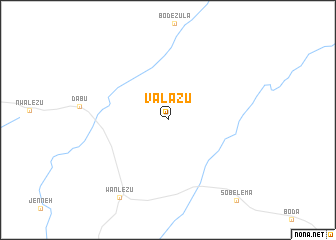 map of Valazu