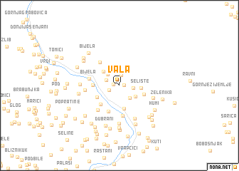 map of Vala