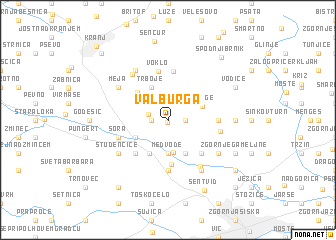 map of Valburga