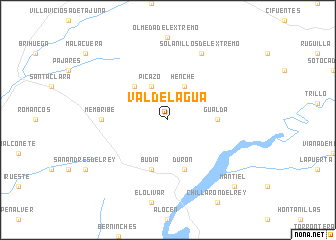 map of Valdelagua