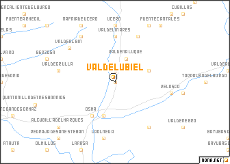 map of Valdelubiel