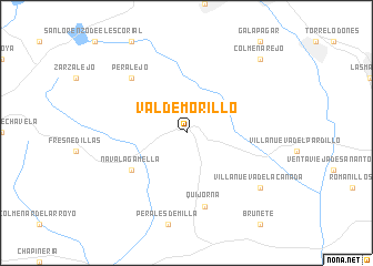 map of Valdemorillo