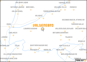 map of Valdenebro