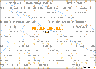 map of Val-de-Ricarville