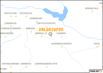 map of Valdezufre