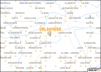 map of Valdivieso