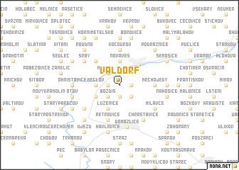 map of Valdorf