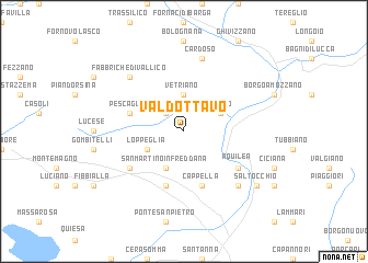 map of Valdottavo