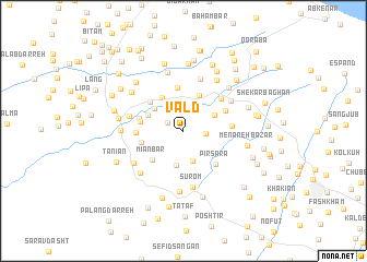 map of Vald