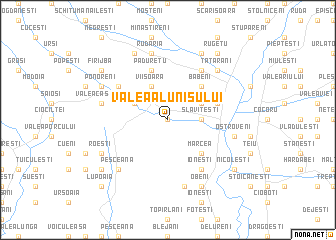 map of Valea Alunişului