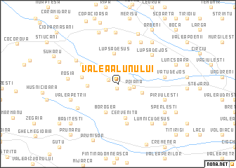 map of (( Valea Alunului ))