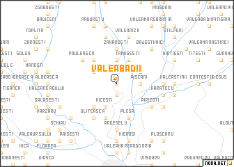 map of Valea Badii