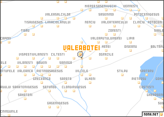 map of Valea Botei