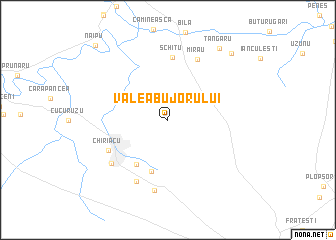 map of Valea Bujorului