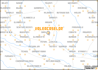 map of Valea Caselor