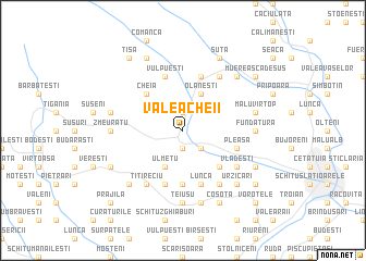map of Valea Cheii