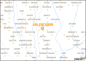 map of Valea cu Apă