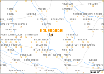 map of Valea Dadei