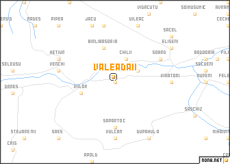 map of Valea Daii