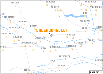 map of Valea Dragului