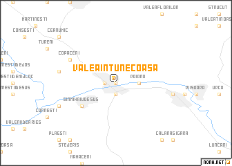 map of Valea Întunecoasă