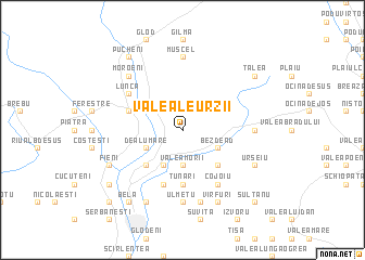 map of Valea Leurzii