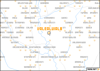 map of Valea lui Alb