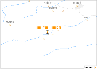 map of Valea lui Ivan