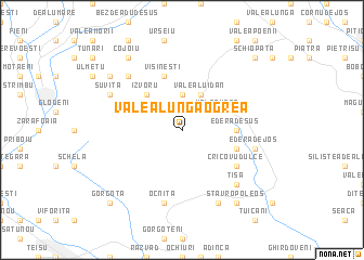 map of Valea Lungă-Ogrea