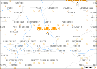 map of Valea Lungă