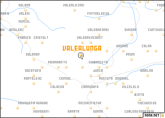 map of Valea Lungă