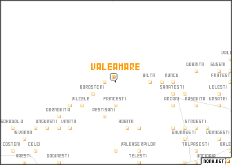 map of Valea Mare