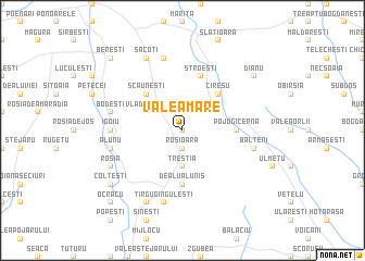 map of Valea Mare