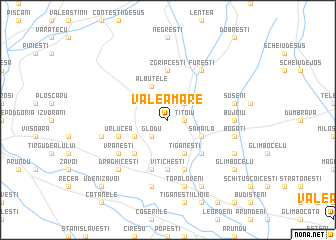 map of Valea Mare