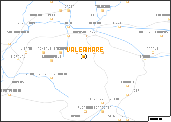 map of Valea Mare