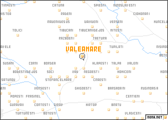 map of Valea Mare