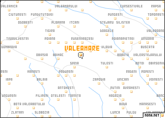 map of Valea Mare