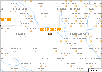 map of Valea Mare