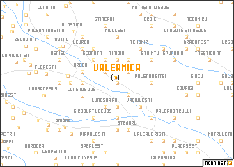 map of Valea Mică