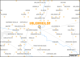 map of Valea Mieilor