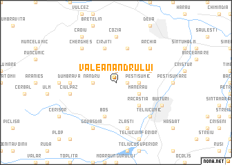 map of Valea Nandrului