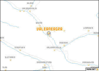 map of Valea Neagră