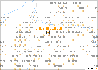 map of Valea Nucului