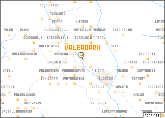 map of Valea Oprii