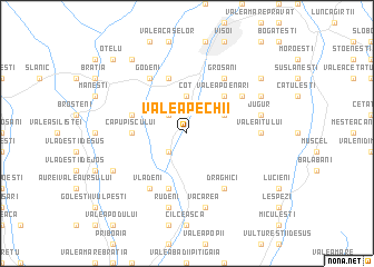 map of Valea Pechii